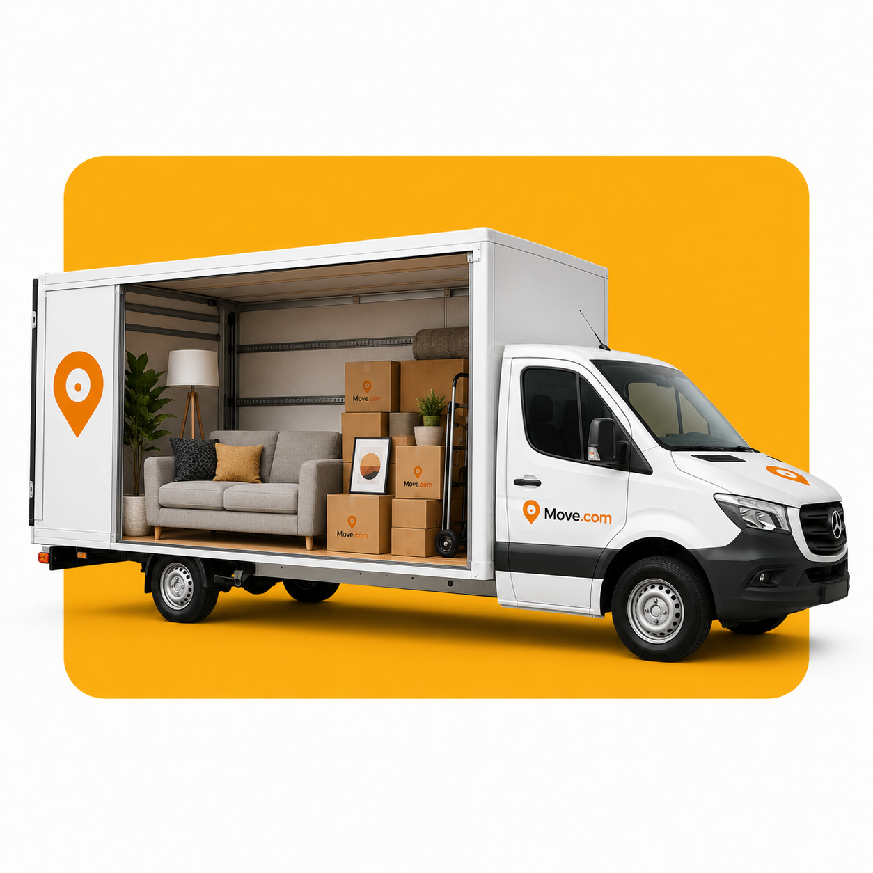 Neem eenvoudig contact op met Move.com